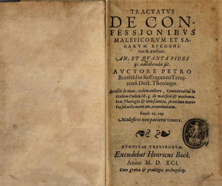 Tractatus de Confessionibus Maleficorum et Sagarum