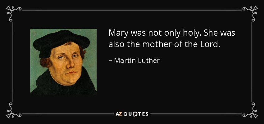 quote mary martin luther